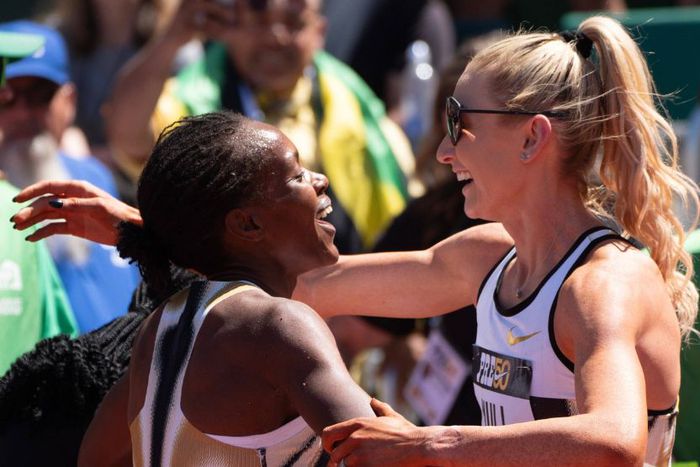 on the Fearless Lesson Faith Kipyegon Taught Her After Breaking4 Attempt