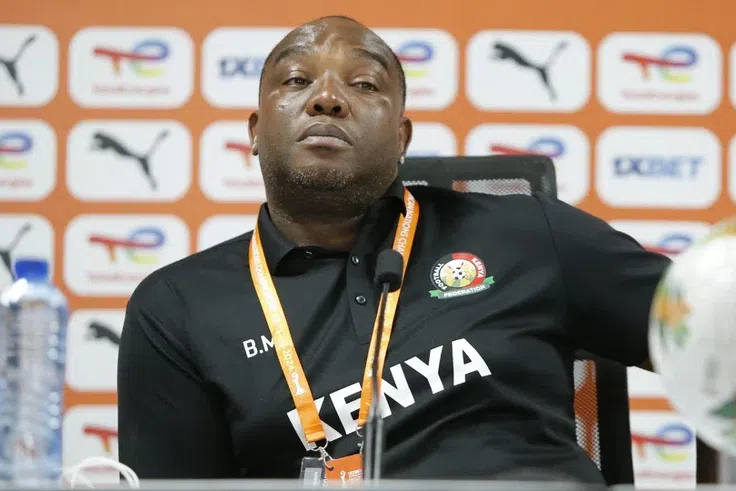 Benni McCarthy. Kenya vs Senegal