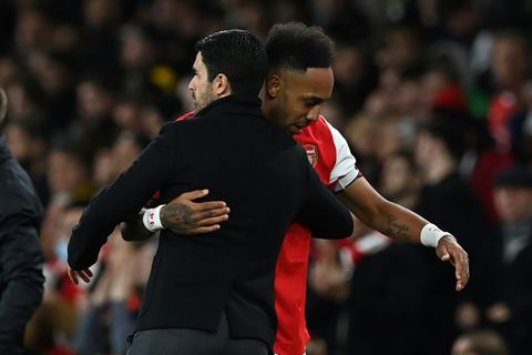 Arsenal boss Arteta wants more from Aubameyang