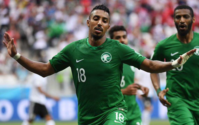 Saudi Arabia star man Salem Al-Dawsari