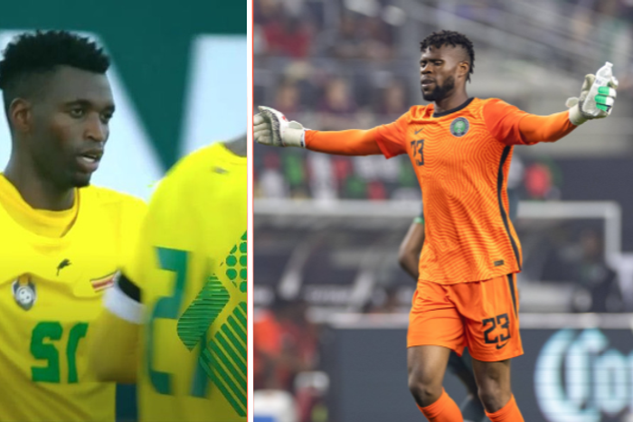 Walter Musona scored a stunning goal for Zimbabwe against Nigeria