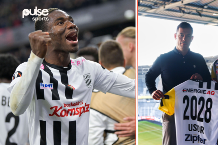 Moses Usor signs new five-year deal with LASK Linz