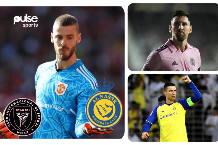David De Gea considering Messi's Inter Miami over Ronaldo's Al Nassr