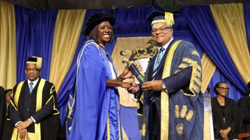 Shericka Jackson finally awarded honorary Doctorate by University of Technology