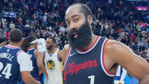 James Harden propels Clippers to stop Warriors streak