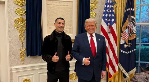 USA White House crowns Ronaldo 'GOAT' after high-profile meeting wiith Donald Trump