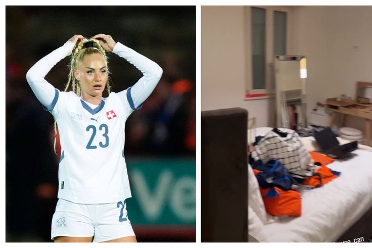 Alisha Lehmann escapes danger