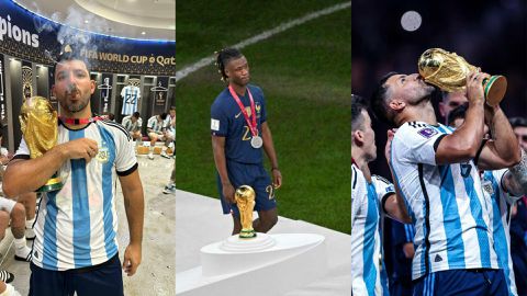 Aguero explains calling Camavinga a 'd--kface' celebrating Argentina's victory