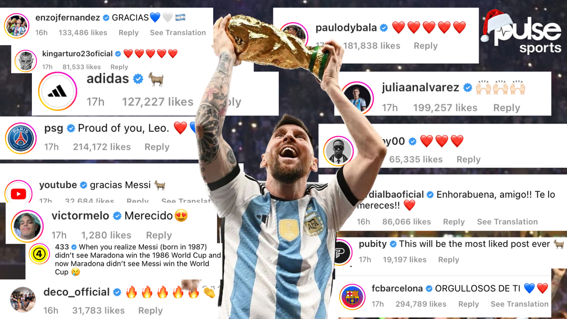 Incredible' Lionel Messi shatters Cristiano Ronaldo's record on Instagram -  Pulse Sports Nigeria