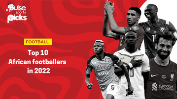 Top 10 African footballers in 2022