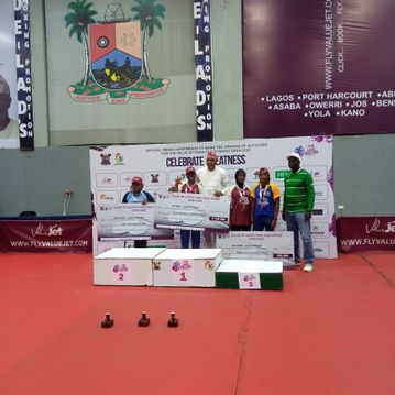 Winners emerge at the Lagos Para Table Tennis