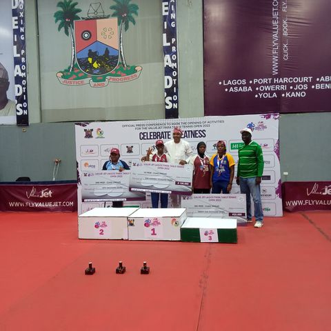 Winners emerge at the Lagos Para Table Tennis