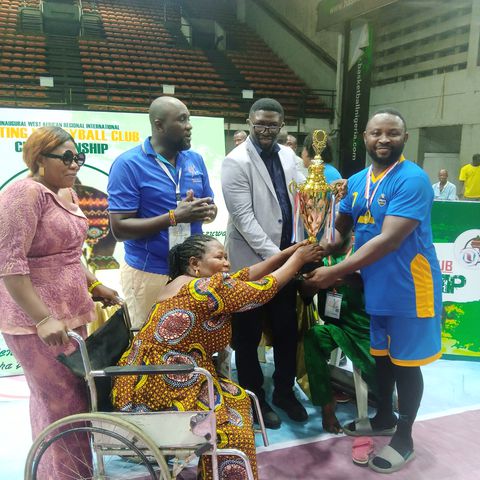 Lagos Clubs dominate west Africa club sitting volleyball championship