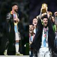 Negative reactions as Messi wears Beshth to lift World Cup