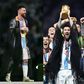 Negative reactions as Messi wears Beshth to lift World Cup