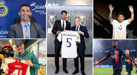 Ronaldo, Messi, Rice and the 10 Biggest Football Transfers of 2023