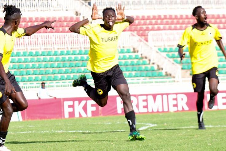 Stewart Omondi relishing competition for places at Tusker