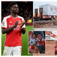 Bukayo Saka shows kindness to Morocco earthquake victims
