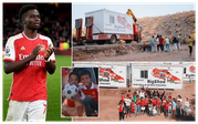 Bukayo Saka donates shelter to help people affected by the earthquake in Morocco