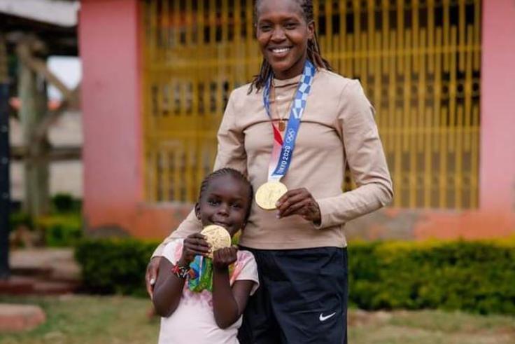 'I could have had ten children'- supermom Faith Kipyegon on the key virtue she has learnt to embrace that has impacted her motherhood
