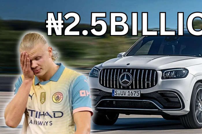 Erling Haaland puts his Mercedes GLS on sale for a whopping ₦2.5 BILLION amid 'messed up' Man City struggles
