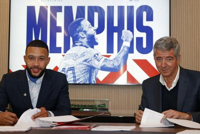 Atletico Madrid sign Memphis Depay