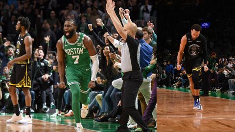 Tatum outshines Curry as Celtics beat Warriors in finals rematch