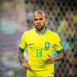 Dani Alves in action for Brazil