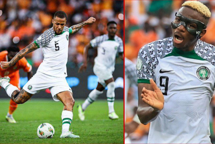 Troost Ekong took the penalty against Ivory Coast not Victor Osimhen || Image credit: Pooja Media