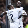 Bergwijn and Brian Brobbey celebrating a goal || Image credit: Imago