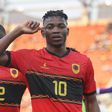 Gelson Dala scored a brace for Angola against Mauritania|CAF IMAGE