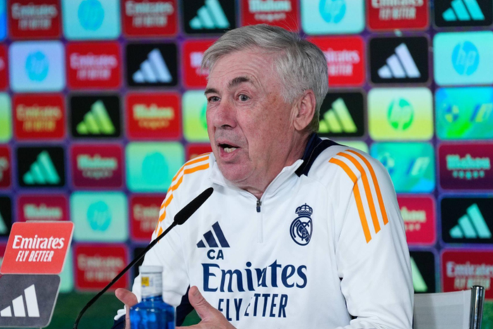 Real Madrid head coach Carlo Ancelotti || Image credit: Imago