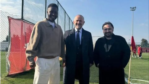 Chelsea legend Mikel Obi visits Victor Osimhen at Galatasaray for a Podcast episode with rumours of a transfer to the Premier League.