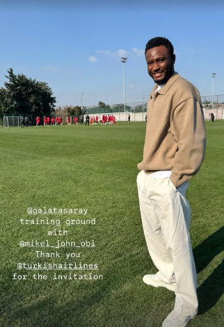 Chelsea legend Mikel Obi visits Victor Osimhen at Galatasaray for a Podcast episode with rumours of a transfer to the Premier League.