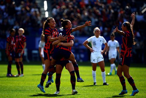 Kiwi own-goal hat trick helps US to She Believes Cup win