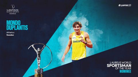 Amando Duplantis nominated for 2023 Laureus Awards Sportsman of the Year