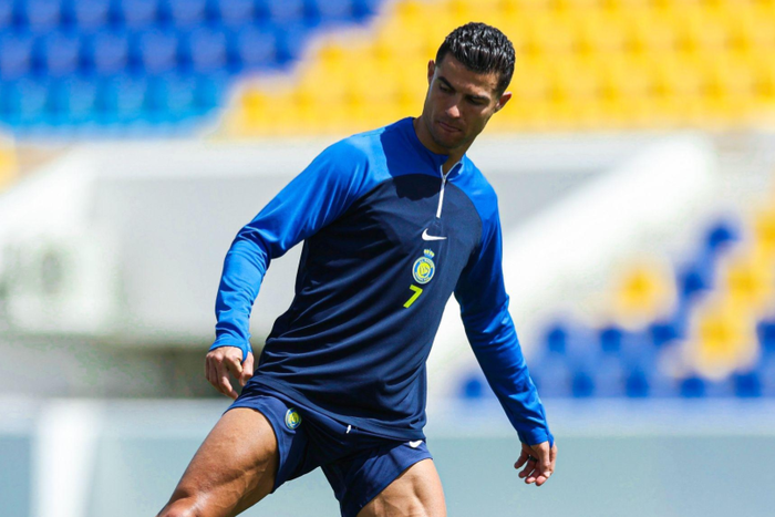 Cristiano Ronaldo preparing for the AFC Champions League clash against Al Fahya || Image credit: Cristiano Ronaldo (X)