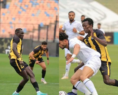 Ochaya, Ojera star for Arab Contractors in the Egyptian Premier League