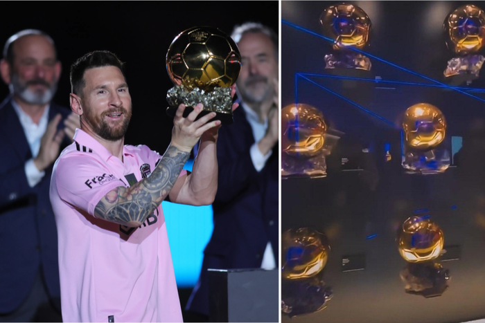 Lionel Messi donates his latest Ballon d'Or to FC Barcelona's museum || Image credit: USA Today/Albiceleste Talk
