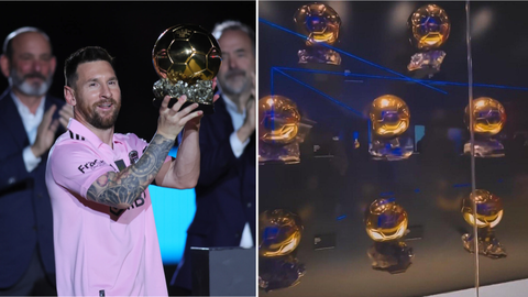 Messi donates 8th Ballon d'Or trophy to Barcelona Museum