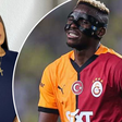Victor Osimhen cheered on by his girlfriend as Galatasaray’s star’s goal not enough to avoid Europa League heartbreak