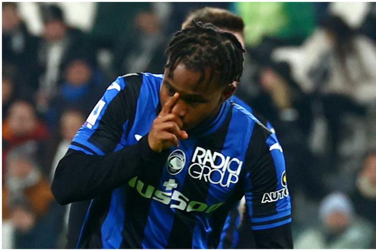 Ademola Lookman was blasted for missing a key penalty for Atalanta in the UEFA Champions League.