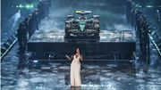 Tems performs for Aston Martin Formula 1 unveiling