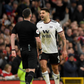 Aleksandar Mitrovic gets physical with referee Chris Kavanagh
