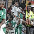 Pictures of the Super Eagles of Nigeria losing to the Black Stars of Ghana at the 2010 AFCON trends ahead of friendly in Morocco.