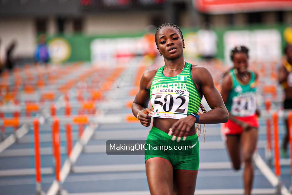 LEGEND: Unstoppable Tobi Amusan Blazes To Historic Third African Games ...