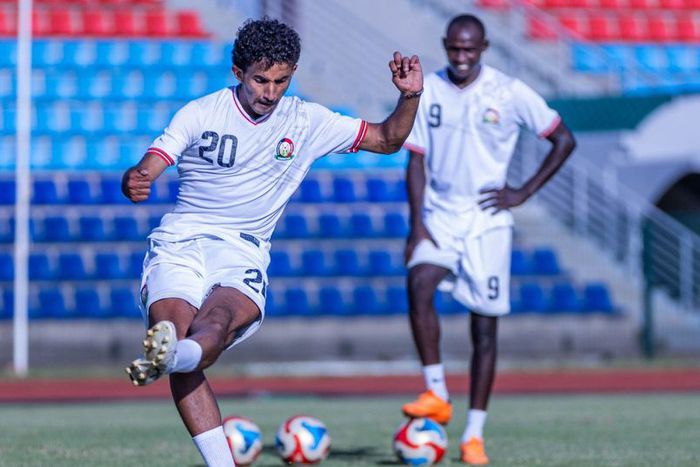 Harambee Stars midfielder Mohamed Bajaber ready for CHAN 2024 Photo Courtesy: FKF.