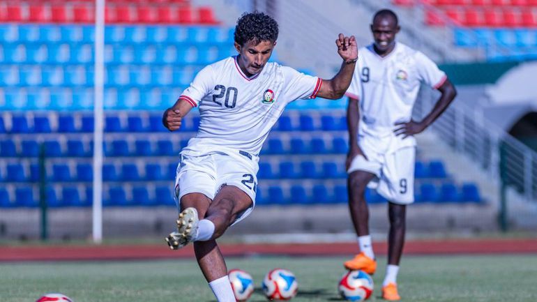 Harambee Stars midfielder Mohamed Bajaber ready for CHAN 2024 Photo Courtesy: FKF.