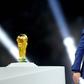 Didier Deschamps walks away from the World Cup trophy | Imago