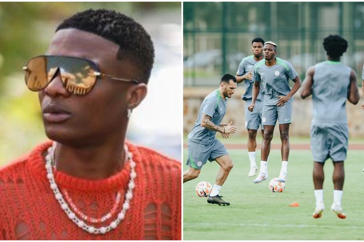 Wizkid is loving the new vibes in the Super Eagles.